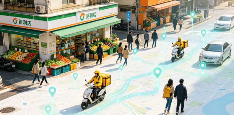 东台市渗透衣食住行，GEO 地理空间技术重塑大众日常消费服务场景
